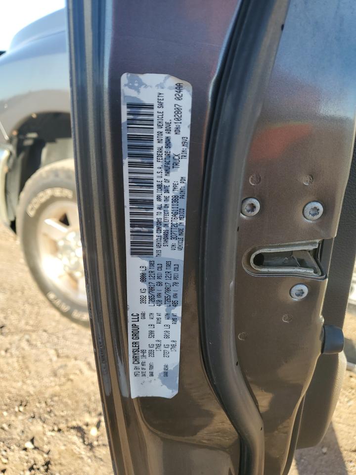 2010 Dodge Ram 2500 VIN: 3D7TT2CT6AG111368 Lot: 84052415