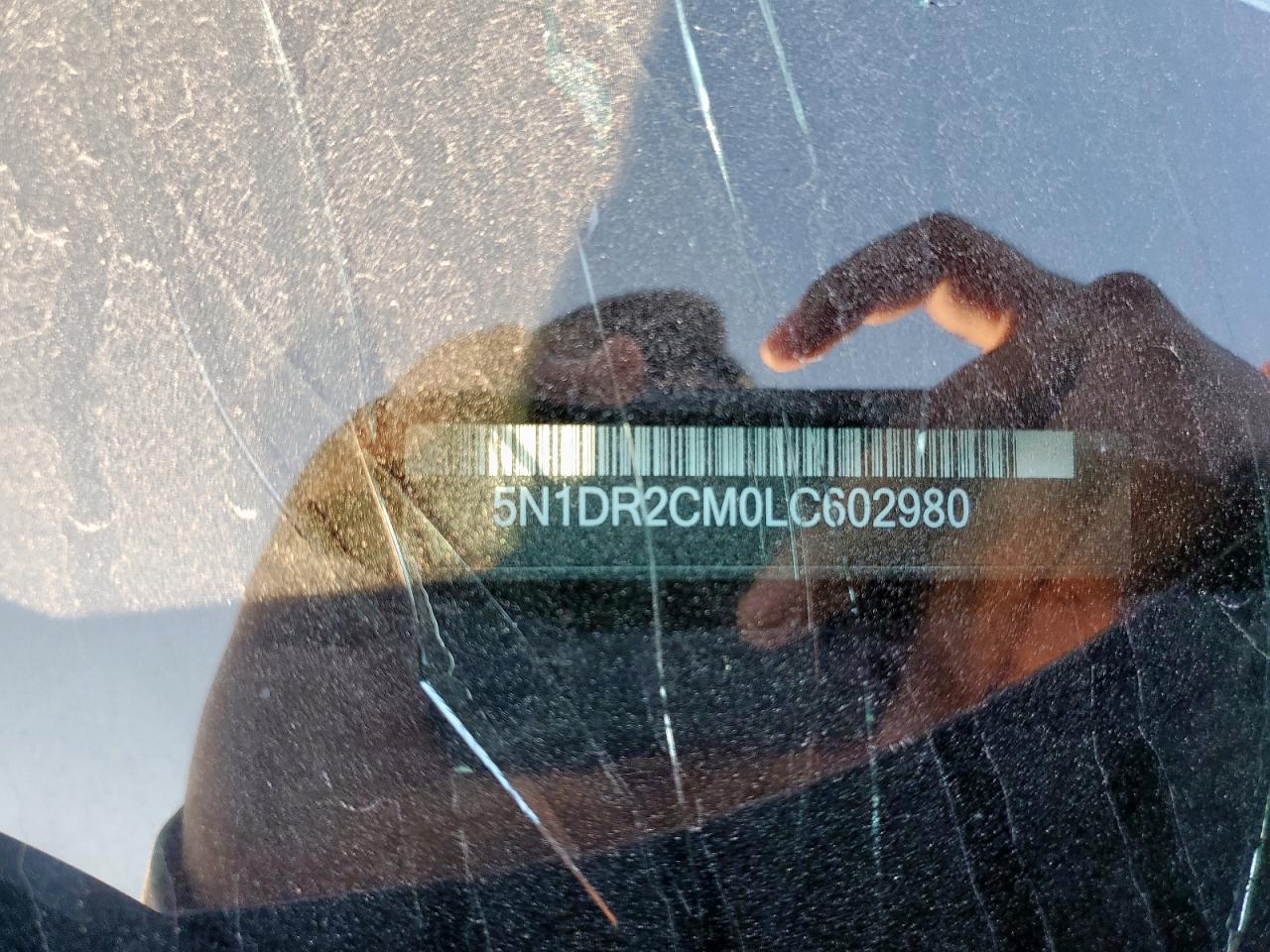 2020 Nissan Pathfinder Sl VIN: 5N1DR2CM0LC602980 Lot: 82337855