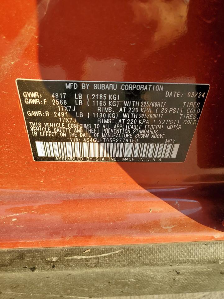 2024 Subaru Crosstrek Wilderness VIN: 4S4GUHT65R3779159 Lot: 84476115