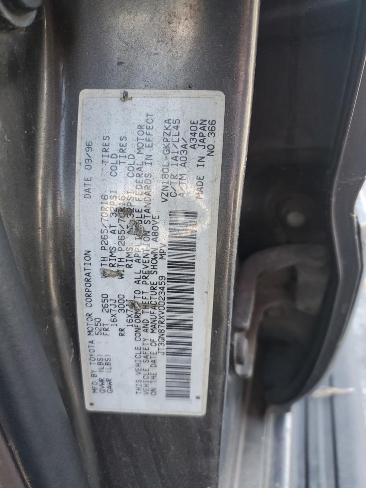 1997 Toyota 4Runner Limited VIN: JT3GN87RXV0023459 Lot: 85579925
