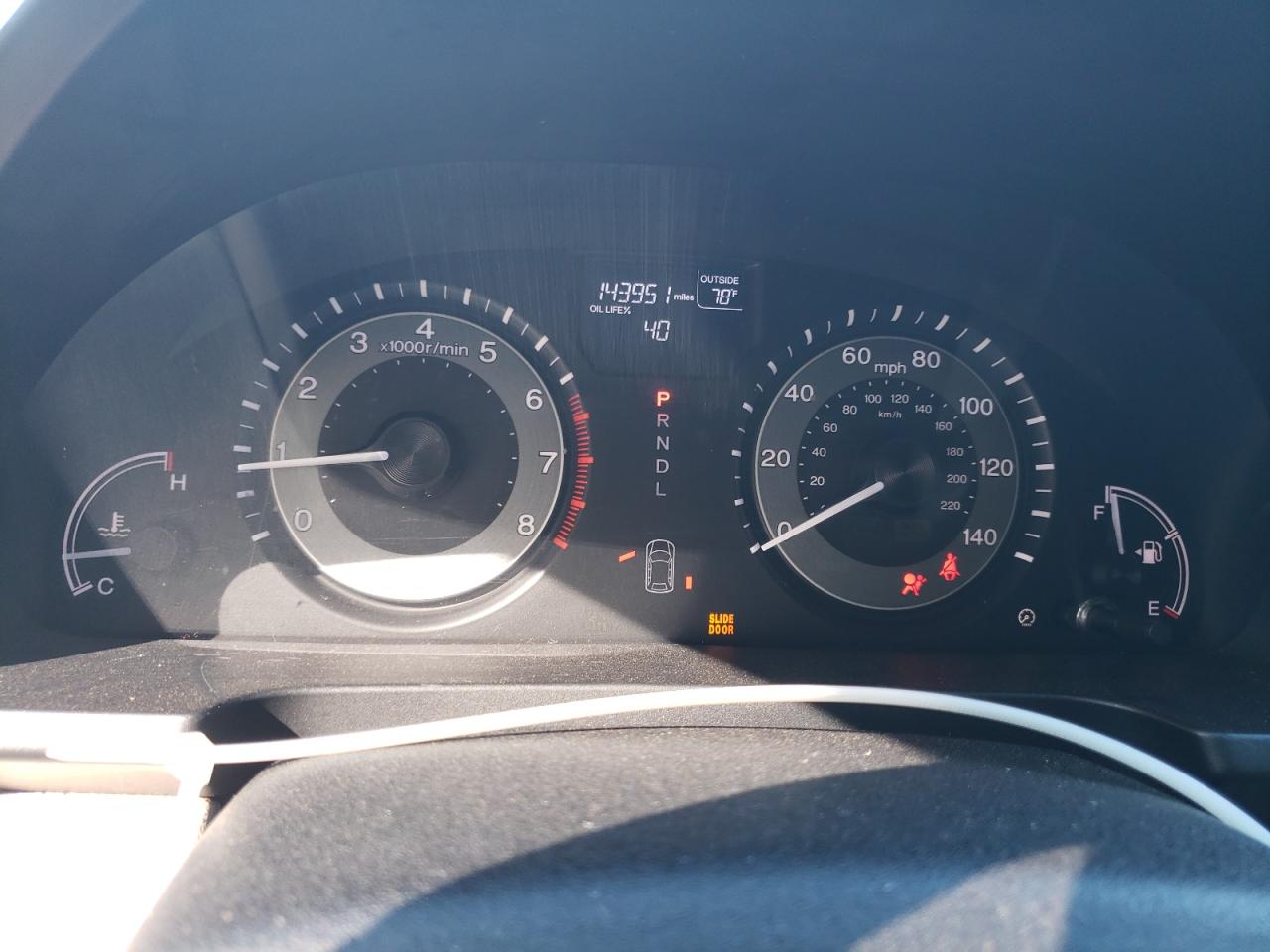 2015 Honda Odyssey Exl VIN: 5FNRL5H65FB096366 Lot: 86149265