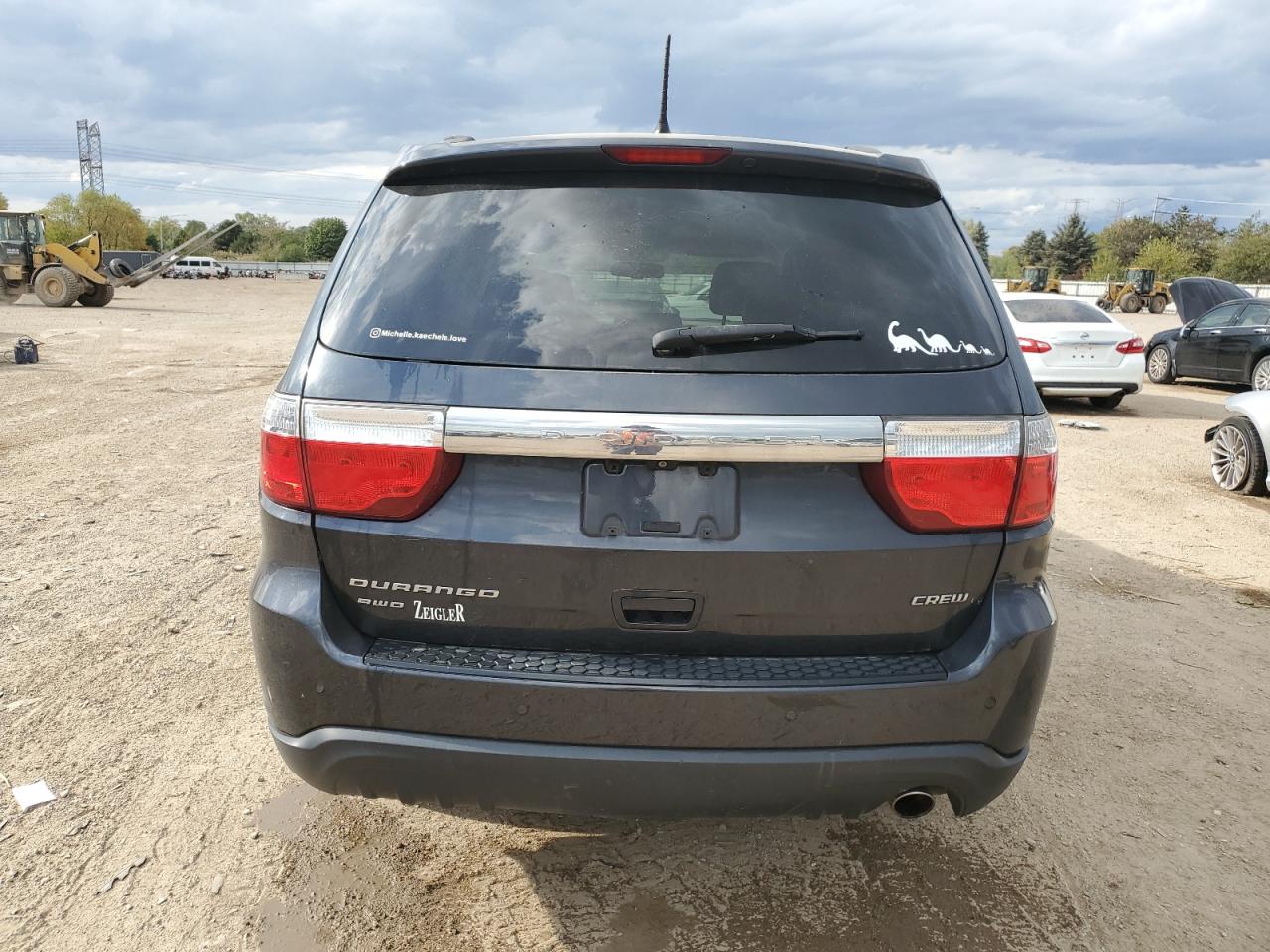 2013 Dodge Durango Crew VIN: 1C4RDJDG4DC698321 Lot: 85110985