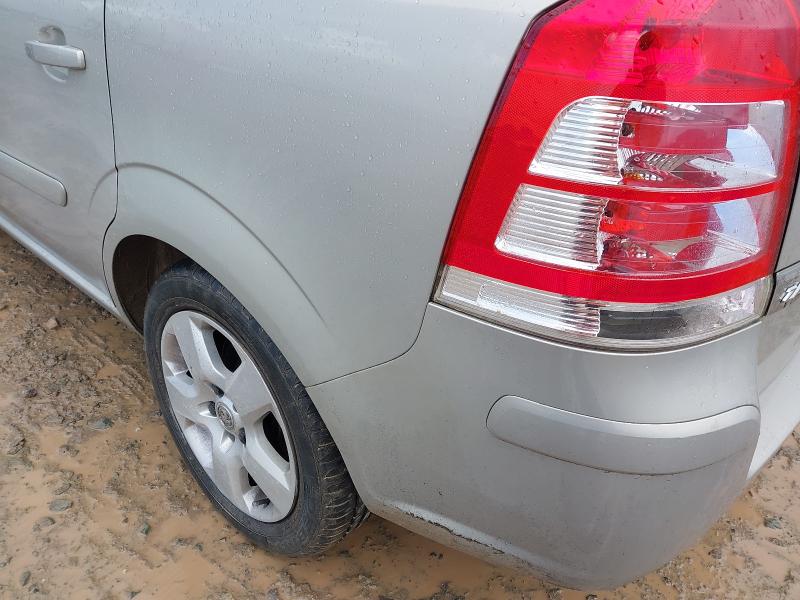 2008 VAUXHALL ZAFIRA 1.6I EXCLUSIV 5DR
