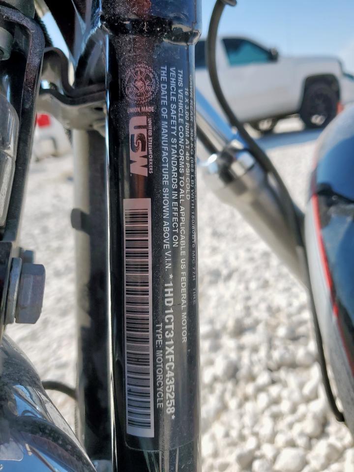 2015 Harley-Davidson Xl1200 C VIN: 1HD1CT31XFC435258 Lot: 85312955