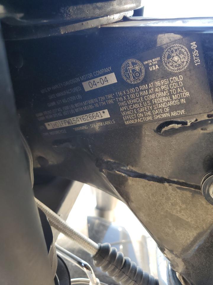 2004 Harley-Davidson Flhtci VIN: 1HD1FFW154Y626641 Lot: 86450385