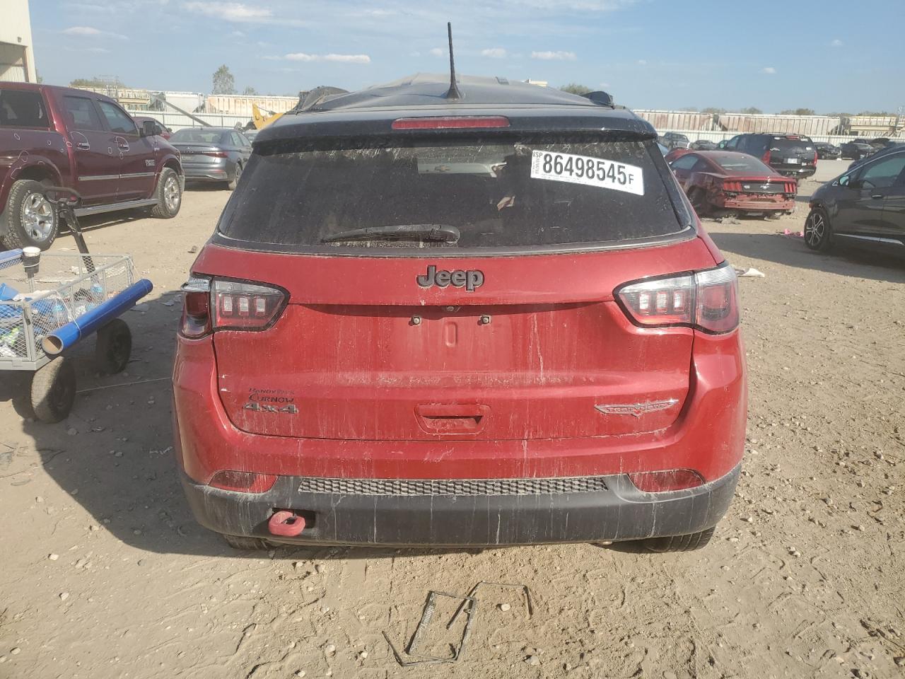 2019 Jeep Compass Trailhawk VIN: 3C4NJDDB2KT799940 Lot: 86498545