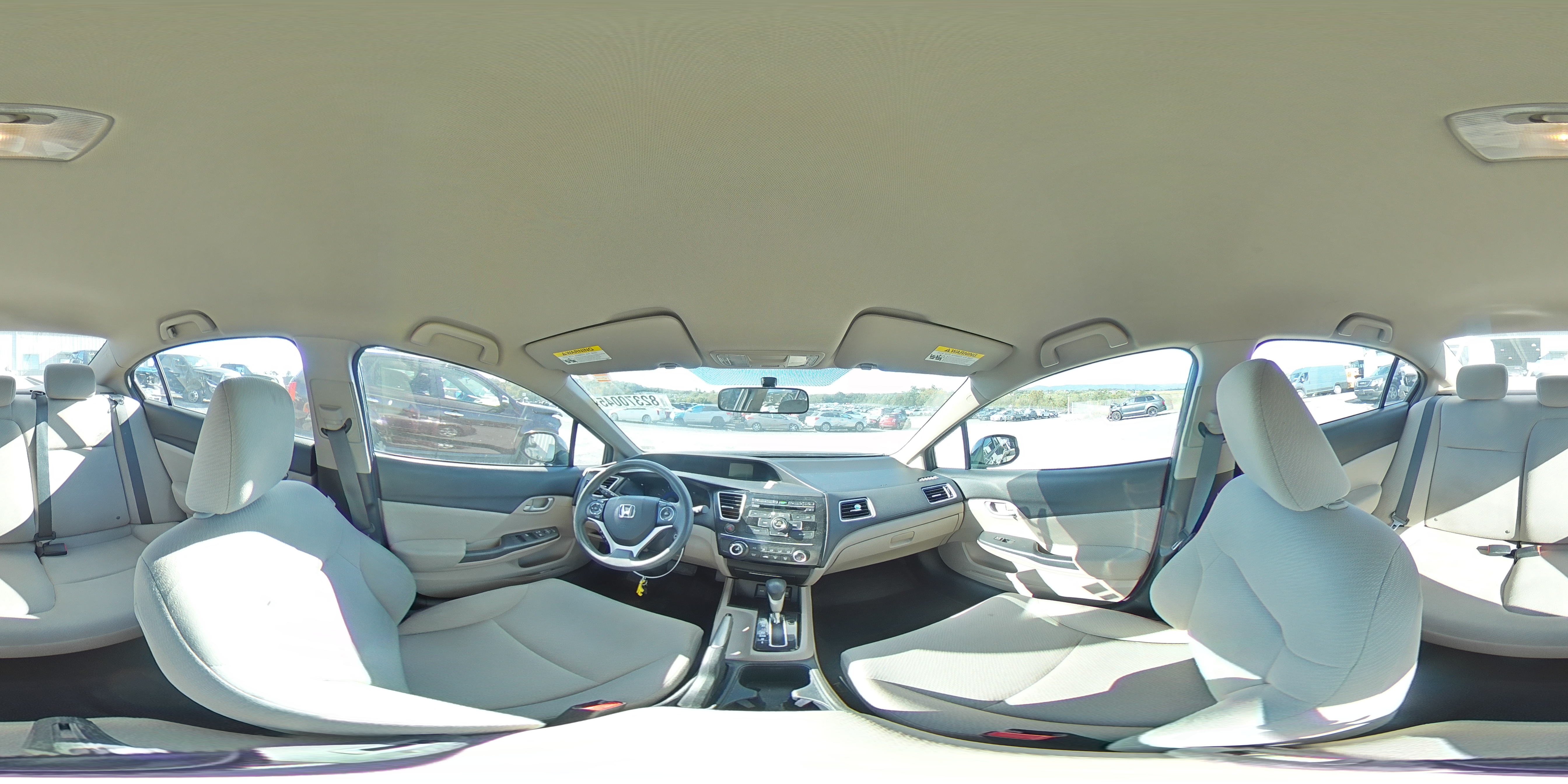 2013 Honda Civic Lx VIN: 2HGFB2F58DH597520 Lot: 82370045