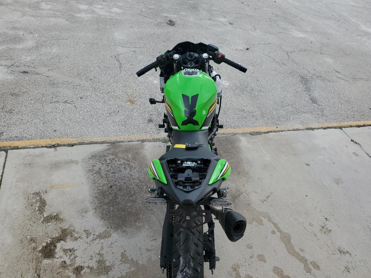 2025 Kawasaki Ex500 A VIN: ML5EXGJ12SDA44463 Lot: 85666675