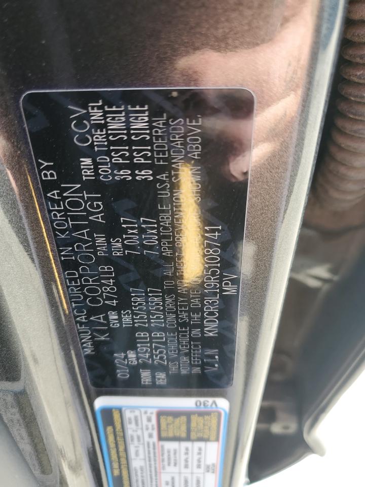 2024 Kia Niro Wind VIN: KNDCR3L19R5108741 Lot: 85177245