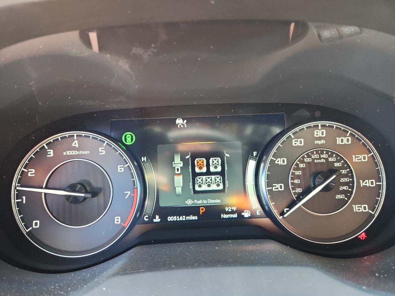 2025 Acura Rdx Advance VIN: 5J8TC2H76SL018166 Lot: 89540125