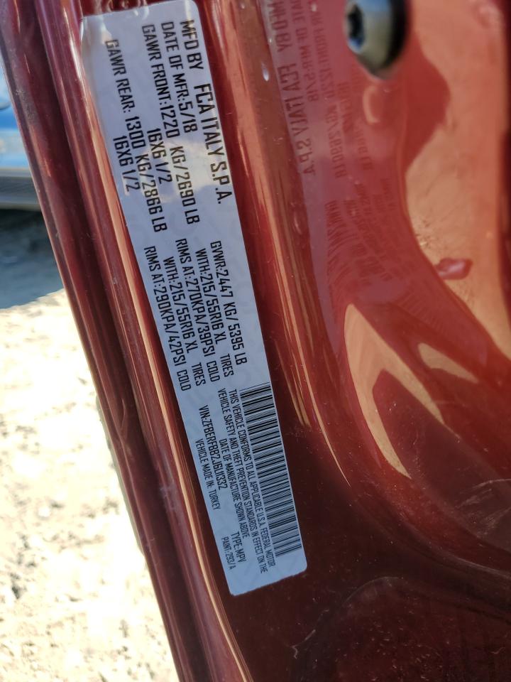 2018 Ram Promaster City Slt VIN: ZFBERFBB2J6L11332 Lot: 86717455