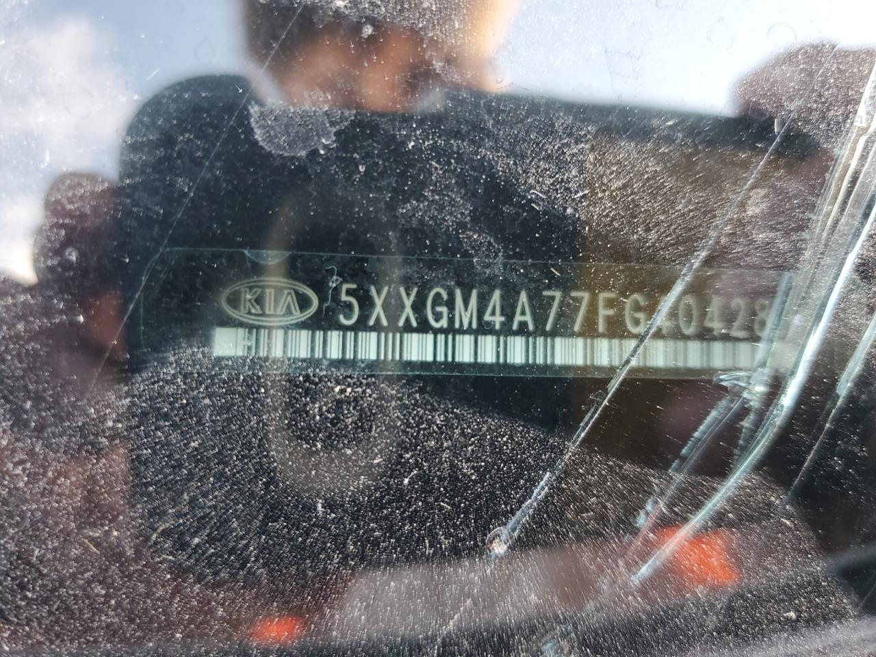 2015 Kia Optima Lx VIN: 5XXGM4A77FG404281 Lot: 81853545