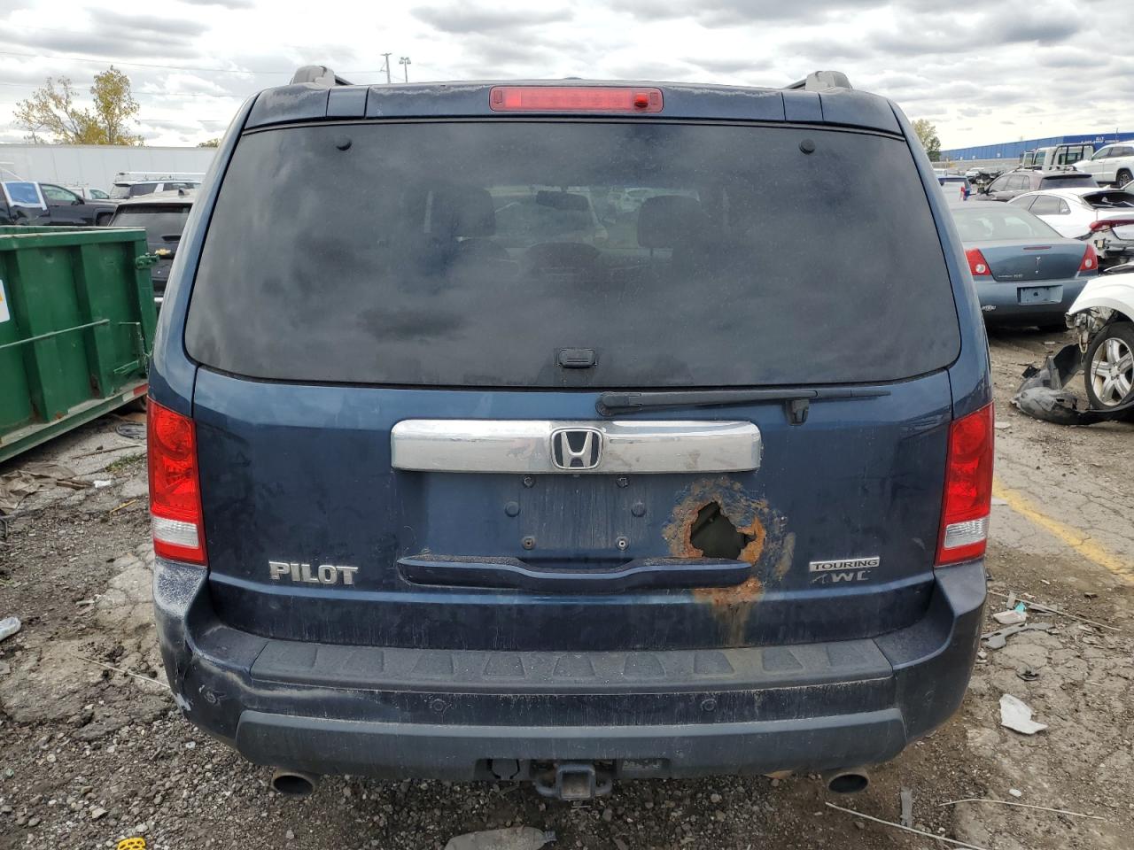 2009 Honda Pilot Touring VIN: 5FNYF48859B026241 Lot: 86626395