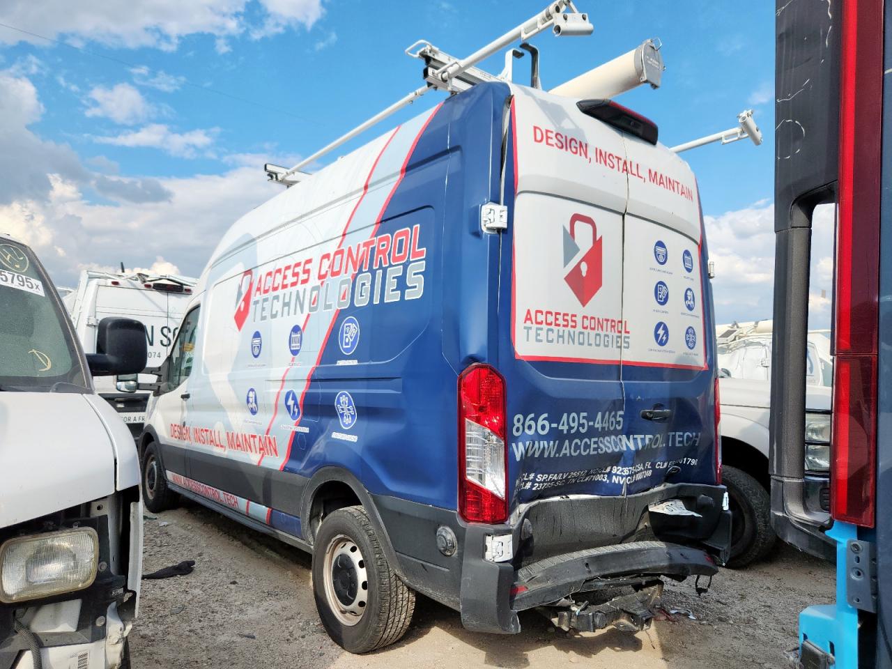 2023 Ford Transit T-250 VIN: 1FTBR1XG1PKA34843 Lot: 82040735