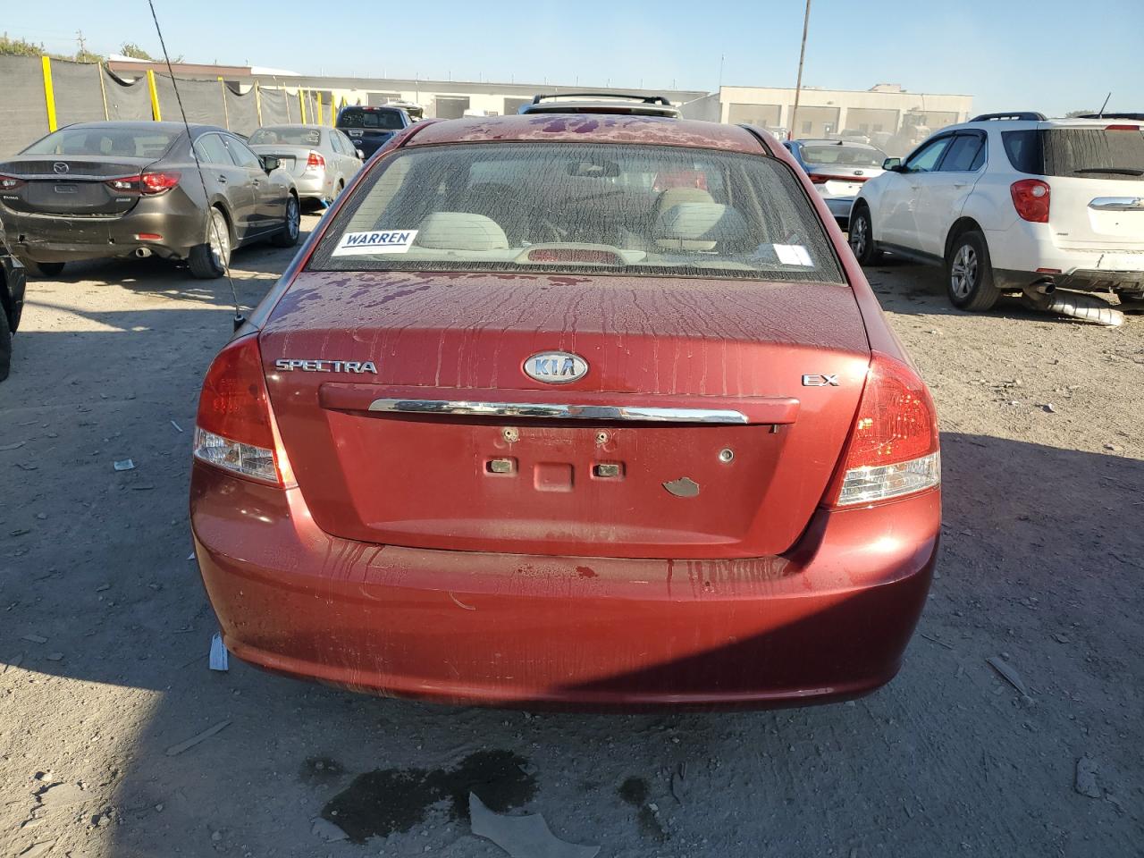 2008 Kia Spectra Ex VIN: KNAFE121X85563916 Lot: 82401405