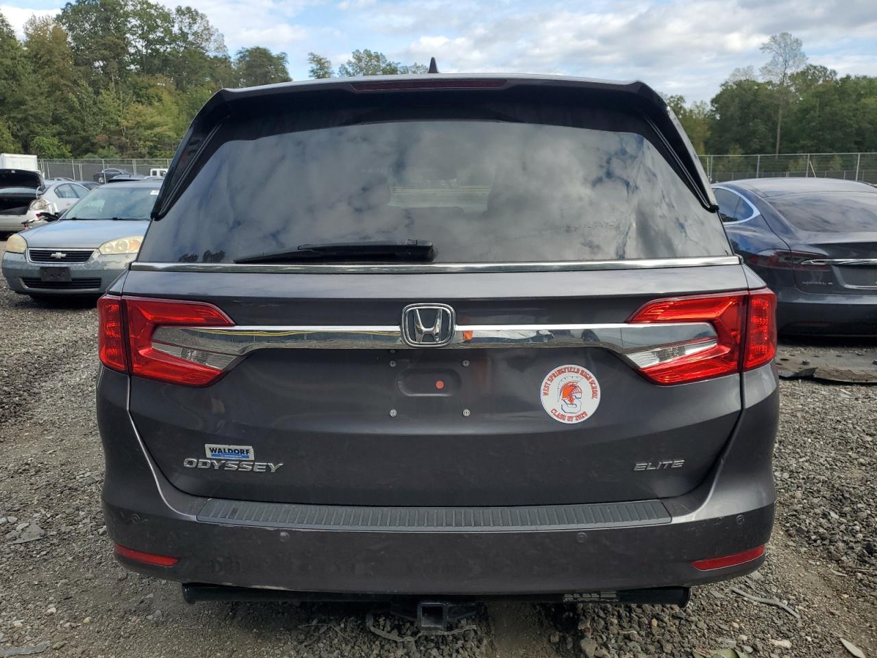2020 Honda Odyssey Elite VIN: 5FNRL6H9XLB031816 Lot: 85384185