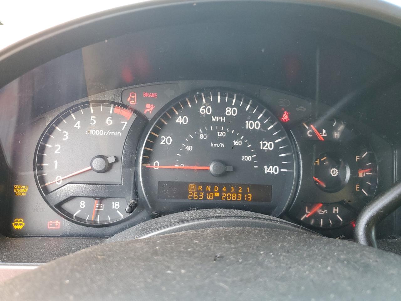 2007 Nissan Titan Xe VIN: 1N6BA07A17N212470 Lot: 85184055