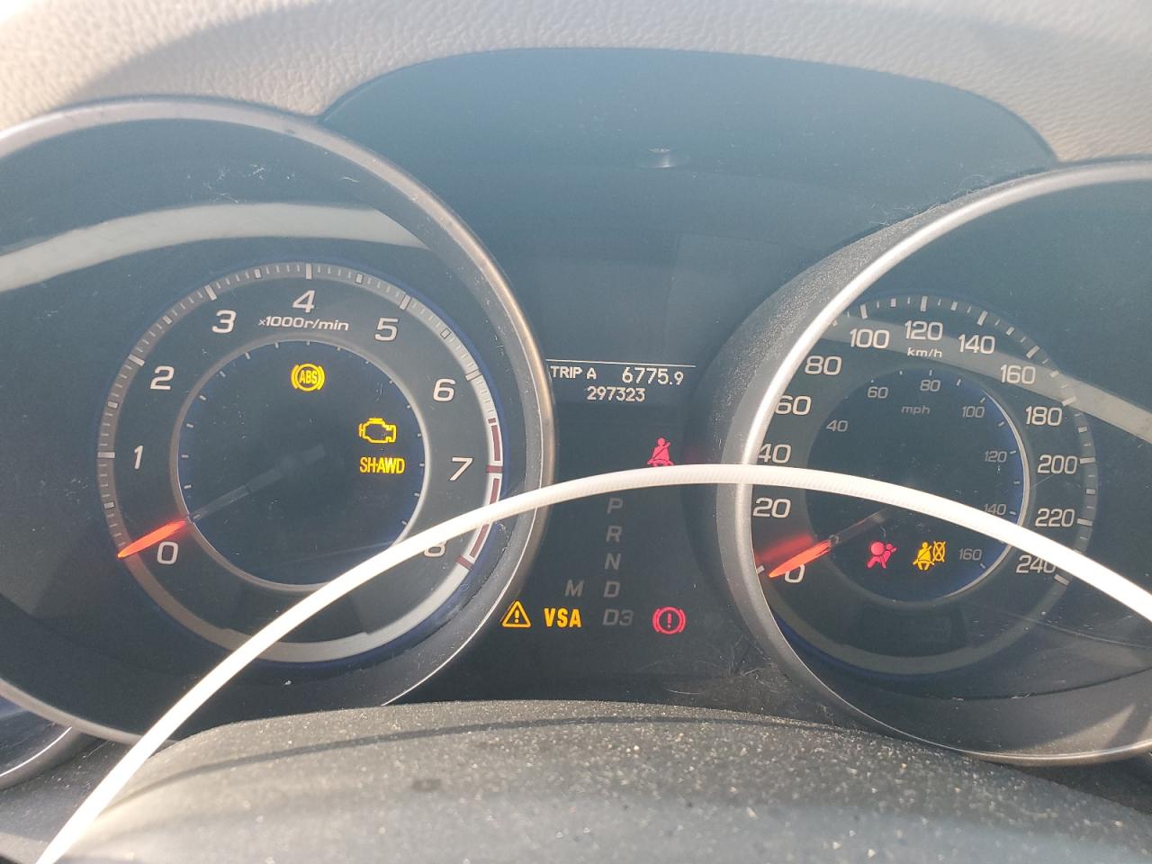 2009 Acura Mdx VIN: 2HNYD28229H002067 Lot: 82319295