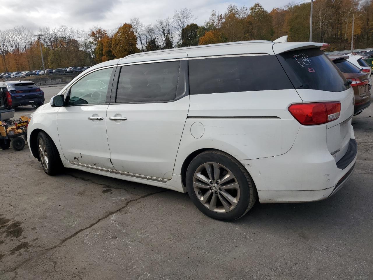 2016 Kia Sedona Sxl VIN: KNDME5C10G6135619 Lot: 90513155