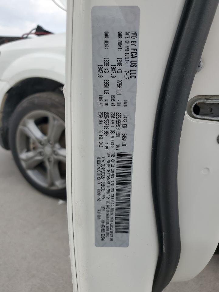 2017 Dodge Journey Crossroad VIN: 3C4PDCGG5HT698336 Lot: 89734625