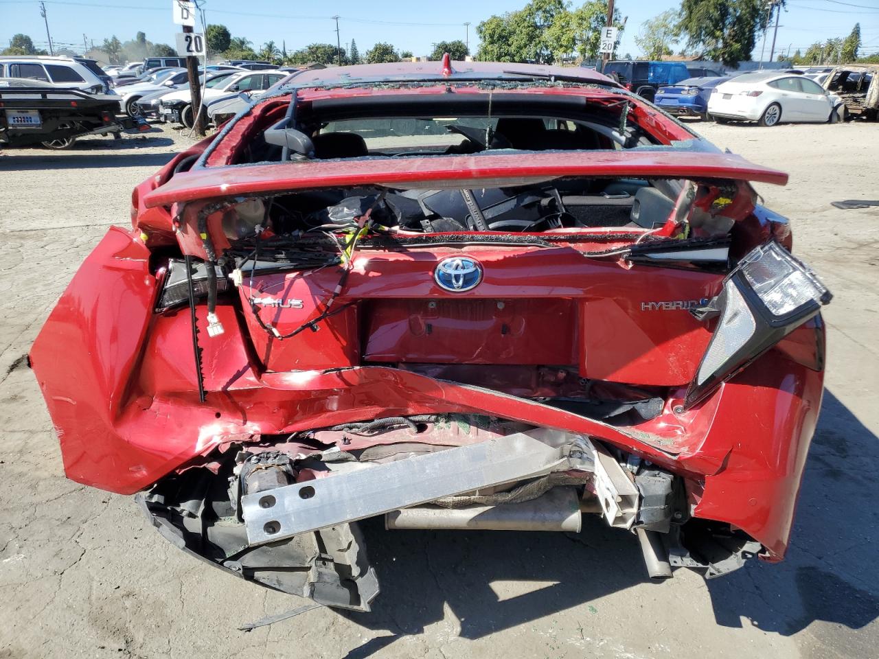 2019 Toyota Prius VIN: JTDKARFUXK3099934 Lot: 85411535