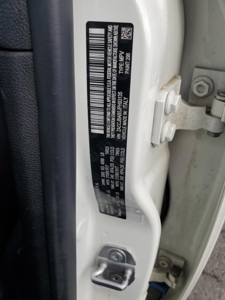 2018 Jeep Renegade Sport VIN: ZACCJBAB5JPH93135 Lot: 82351855