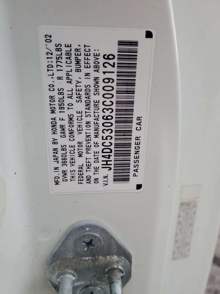 2003 Acura Rsx Type-S VIN: JH4DC53063C009126 Lot: 90904545