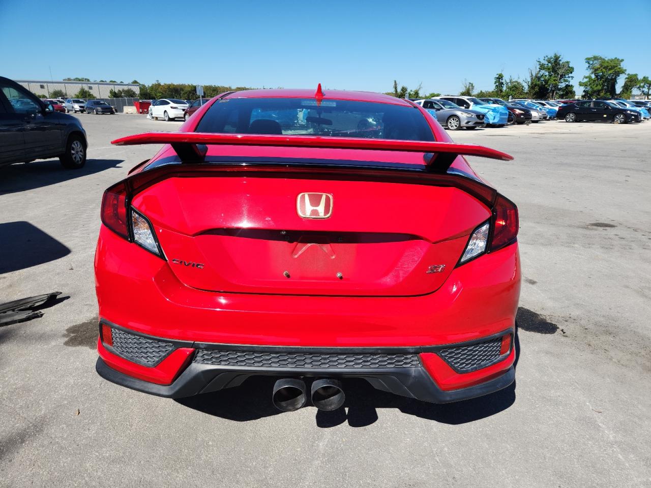 2018 Honda Civic Si VIN: 2HGFC3A54JH754708 Lot: 91036575