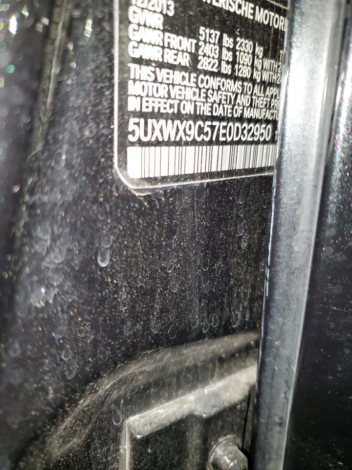 2014 BMW X3 xDrive28I VIN: 5UXWX9C57E0D32950 Lot: 86587015