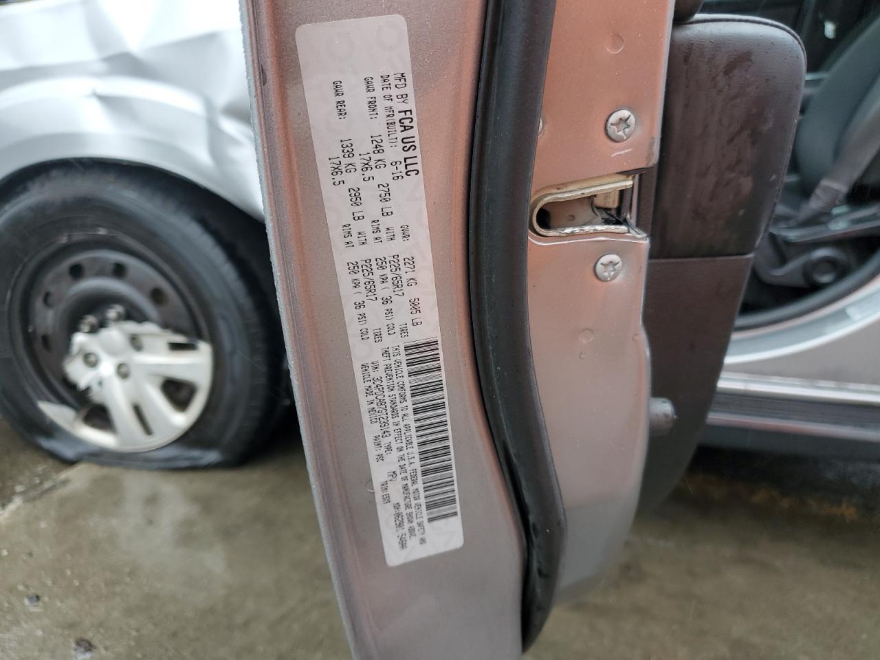 2016 Dodge Journey Se VIN: 3C4PDCAB7GT239143 Lot: 90424885