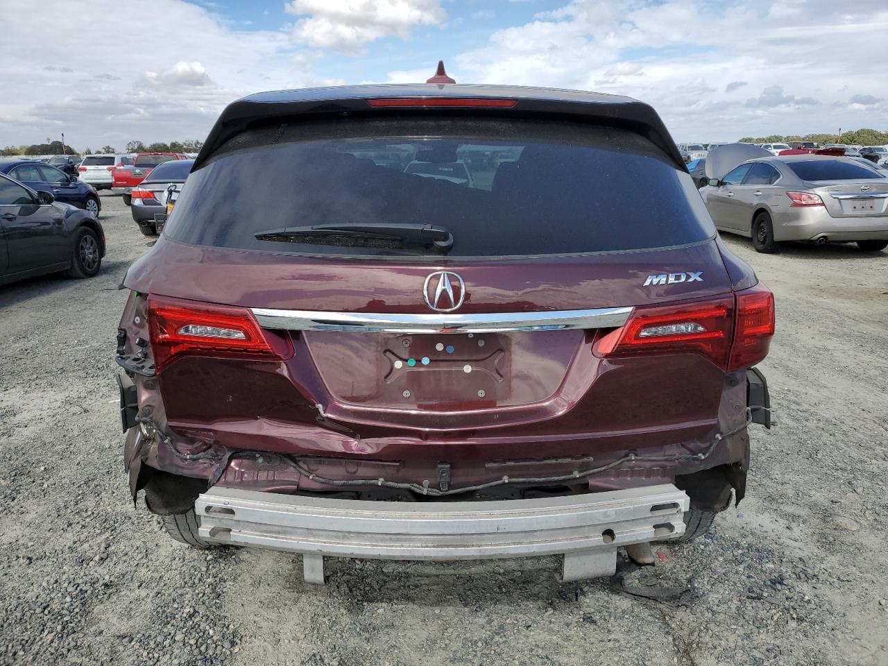 2014 Acura Mdx Technology VIN: 5FRYD3H44EB001594 Lot: 82285665