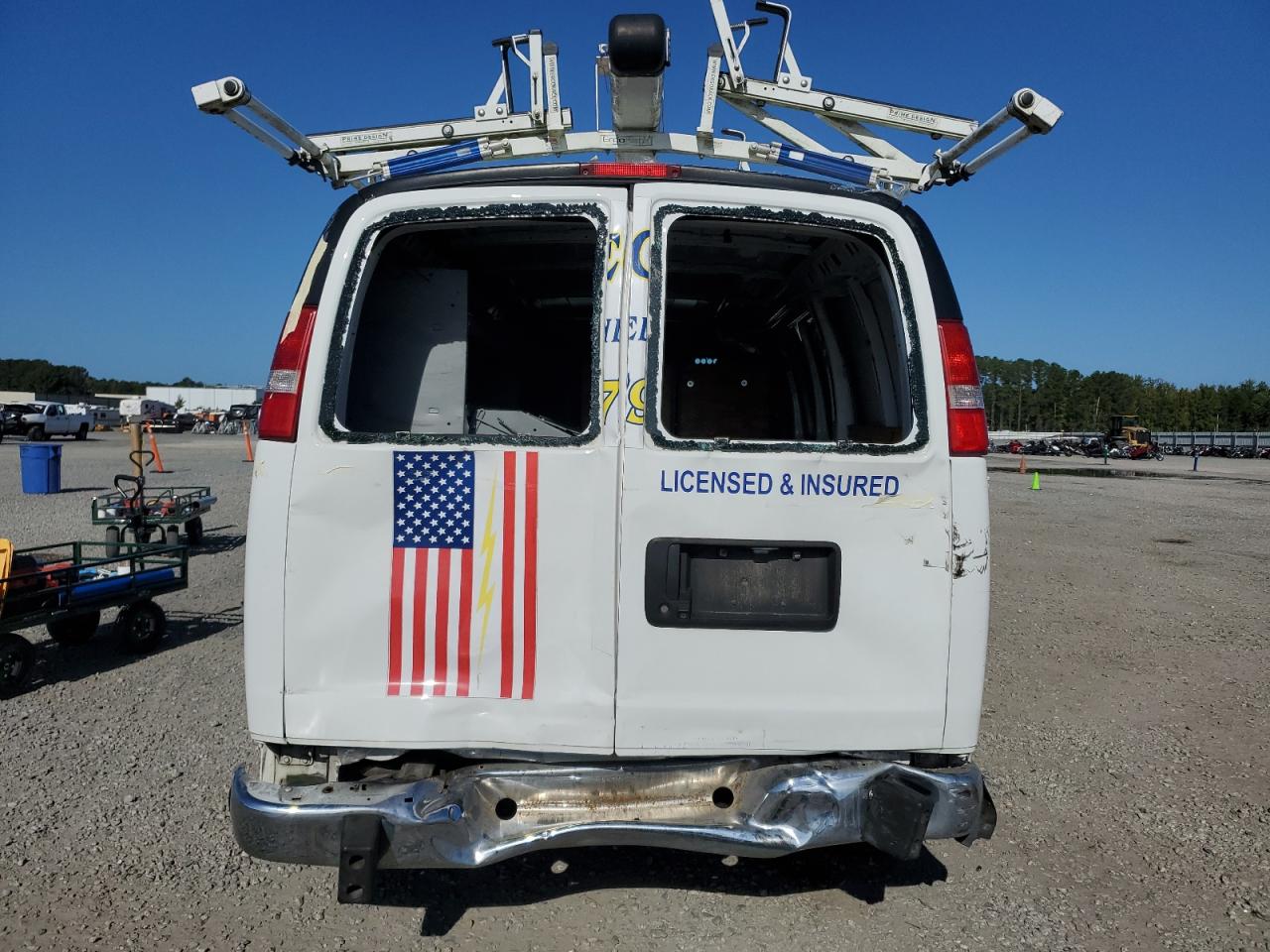 2018 Chevrolet Express G2500 VIN: 1GCWGAFG3J1911399 Lot: 84246855