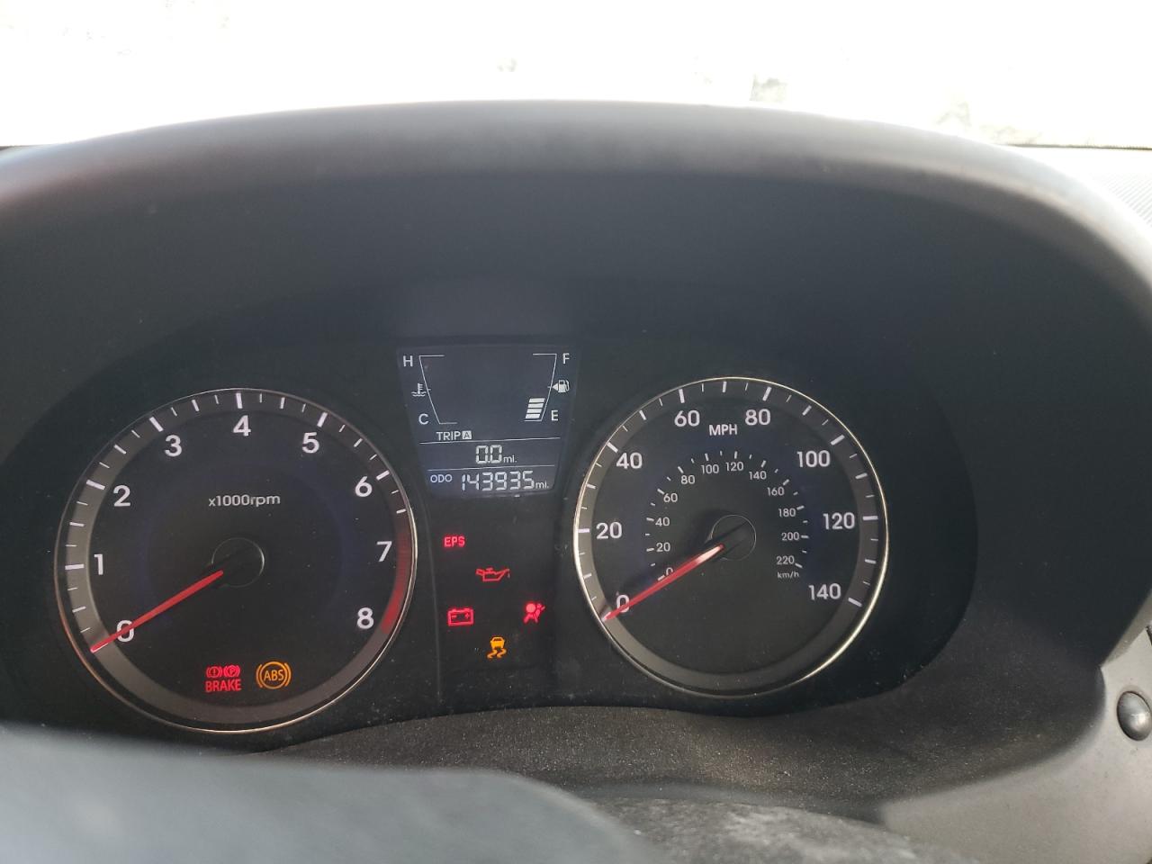 2013 Hyundai Accent Gls VIN: KMHCT4AE2DU562210 Lot: 87113575