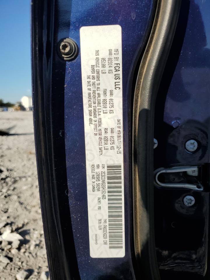 2016 Chrysler 300 Limited VIN: 2C3CCAAG2GH161465 Lot: 86451775