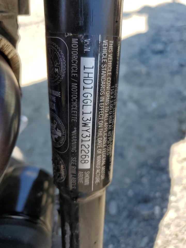 1998 Harley-Davidson Fxds Convertible VIN: 1HD1GGL13WY312268 Lot: 85333345