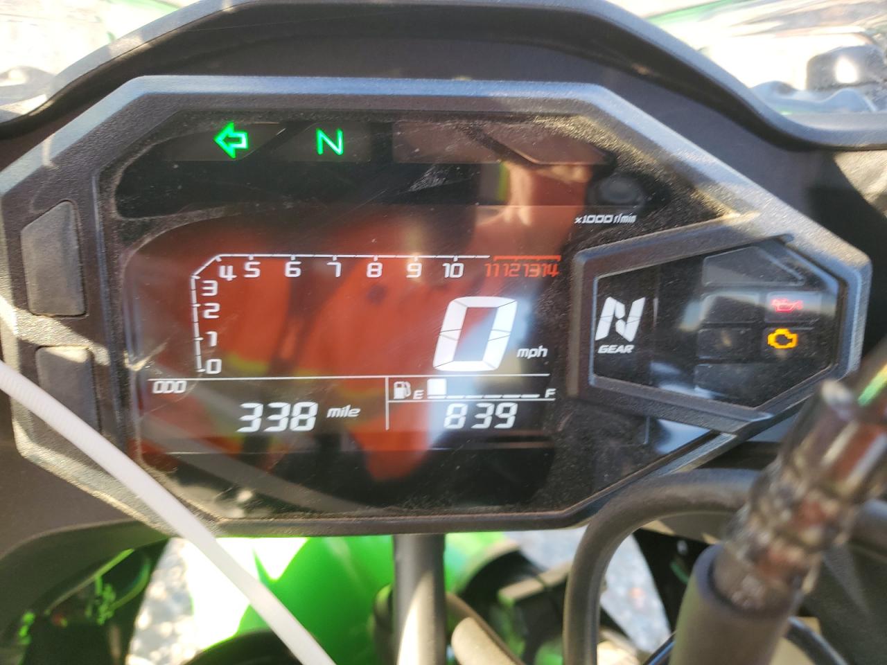 2025 Kawasaki Ex500 H VIN: ML5EXGH17SDA56842 Lot: 81834035