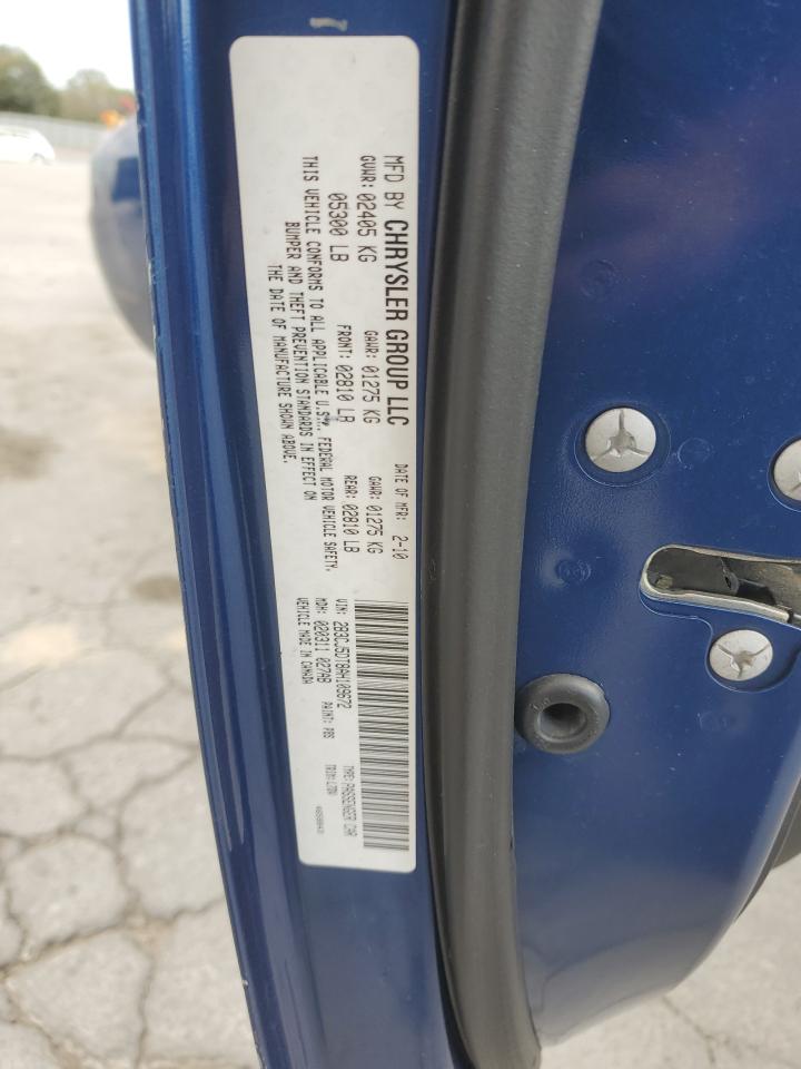 2010 Dodge Challenger VIN: 2B3CJ5DT8AH109672 Lot: 87089165