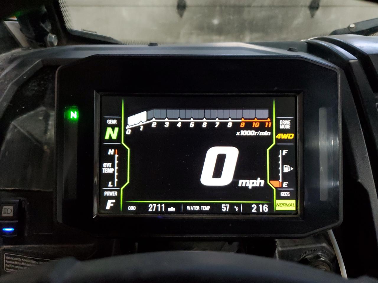 2023 Kawasaki Krt1000 B VIN: JKARTCB13PB501897 Lot: 86255585