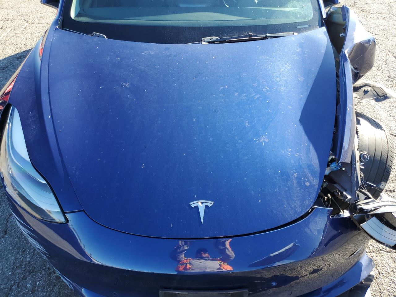 2022 Tesla Model 3 VIN: 5YJ3E1EAXNF358057 Lot: 90655875