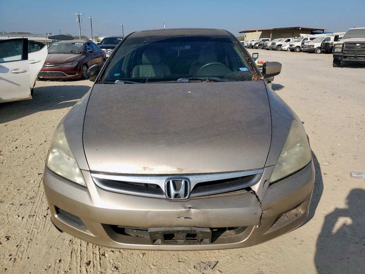 2007 Honda Accord Ex VIN: 1HGCM665X7A055777 Lot: 86133775