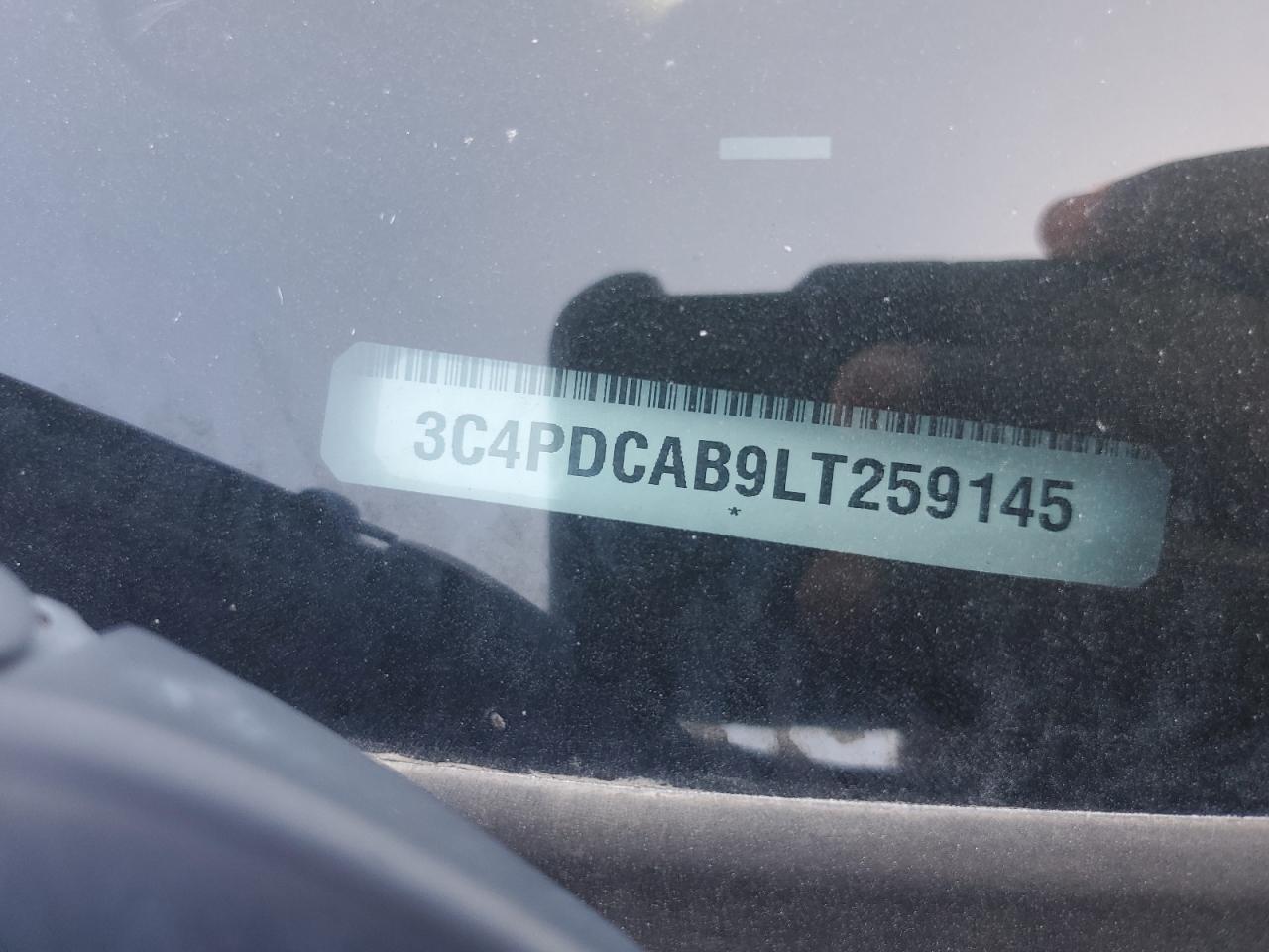 2020 Dodge Journey Se VIN: 3C4PDCAB9LT259145 Lot: 87254575