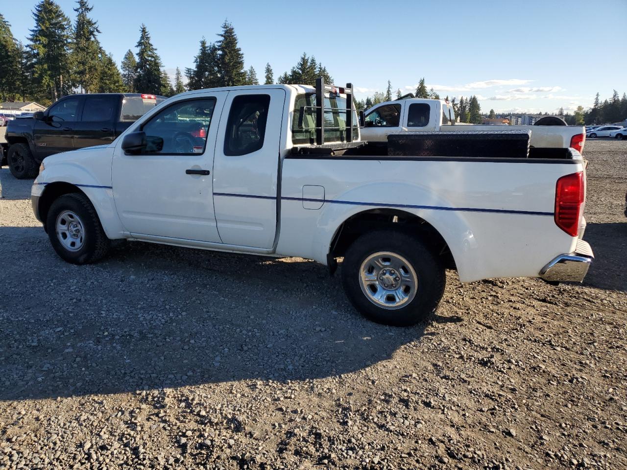 2014 Nissan Frontier S white null gas 1N6BD0CT8EN710743 photo #3