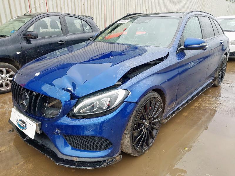2016 MERCEDES-BENZ C250 D AMG LINE PREMIUM A  for sale at Copart PETERLEE