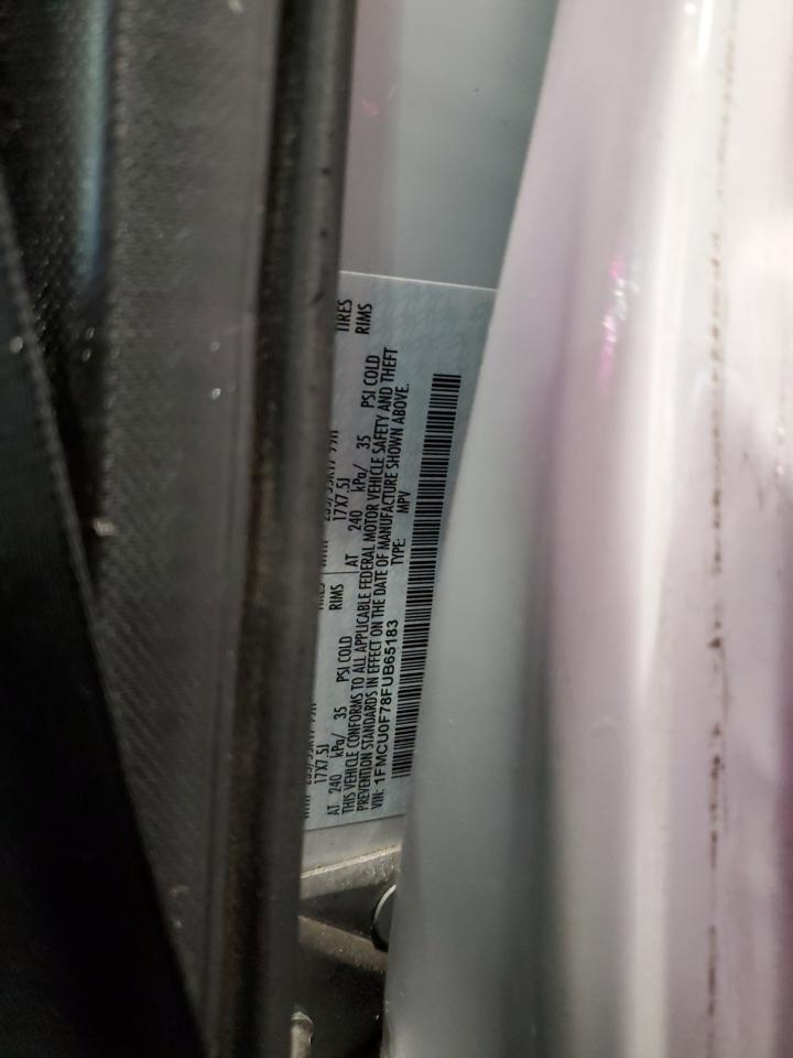 2015 Ford Escape S VIN: 1FMCU0F78FUB65183 Lot: 84874765