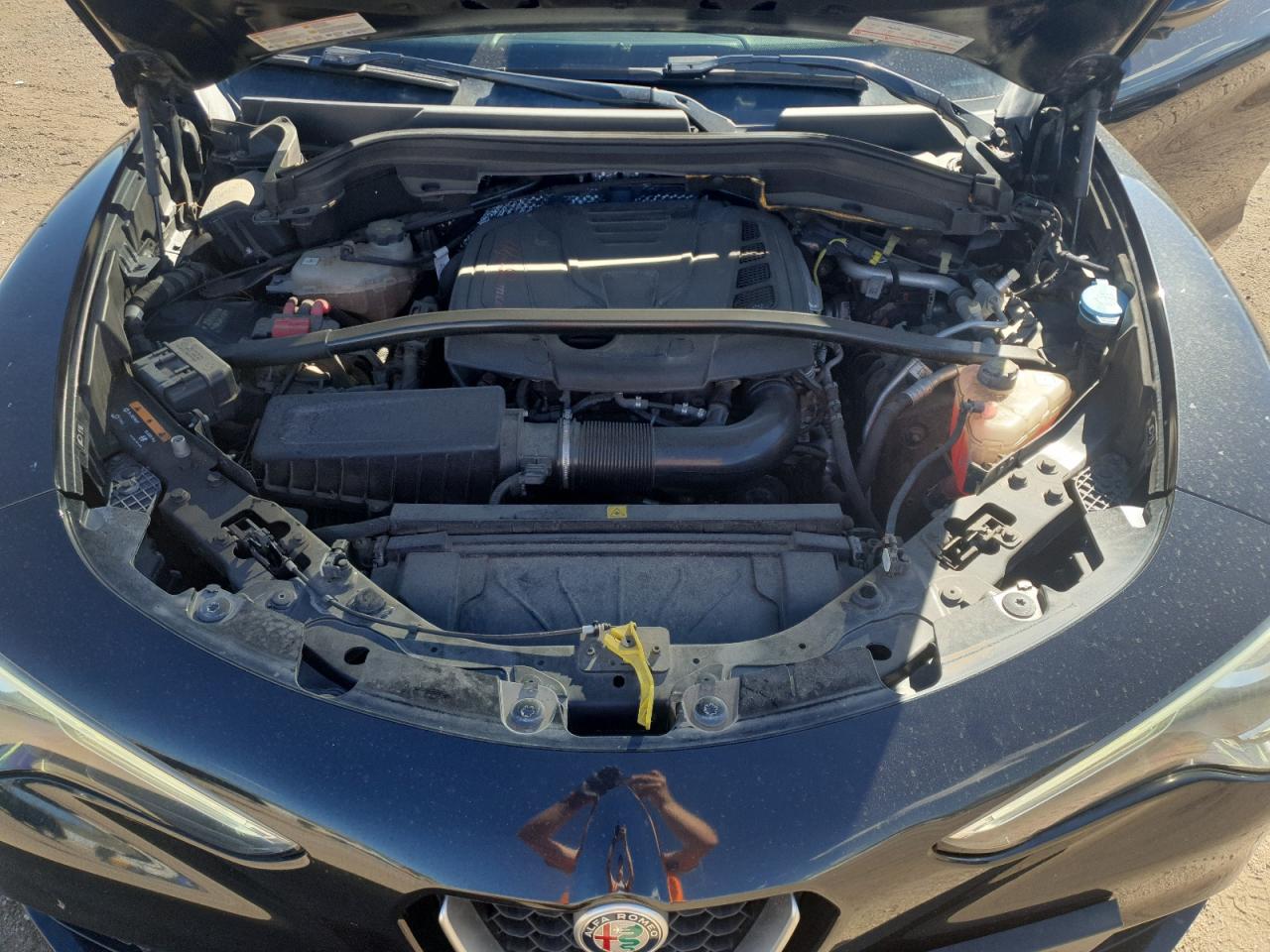 2018 Alfa Romeo Stelvio Sport VIN: ZASFAKPN6J7B91265 Lot: 82217825