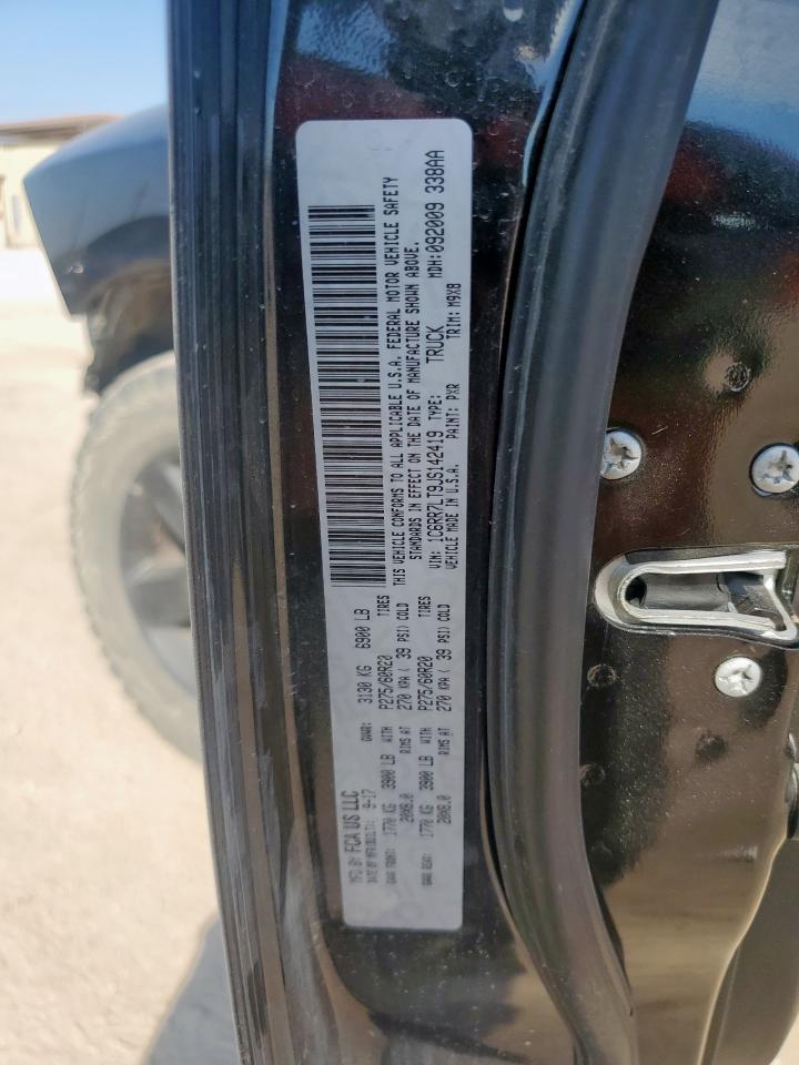 2018 Ram 1500 Slt VIN: 1C6RR7LT9JS142419 Lot: 85691595