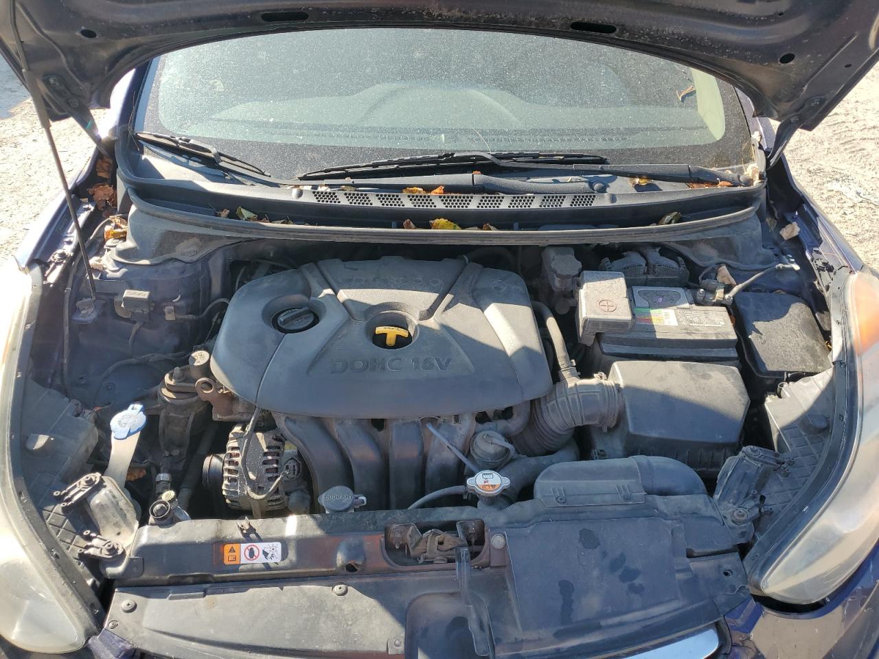 2013 Hyundai Elantra Gls VIN: 5NPDH4AE4DH195086 Lot: 85358065