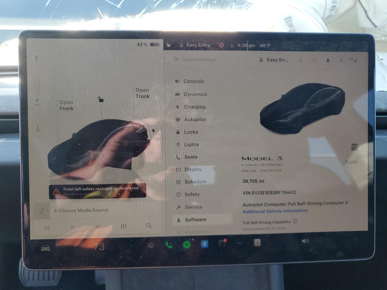 2024 Tesla Model 3 VIN: 5YJ3E1EB3RF754412 Lot: 89611125