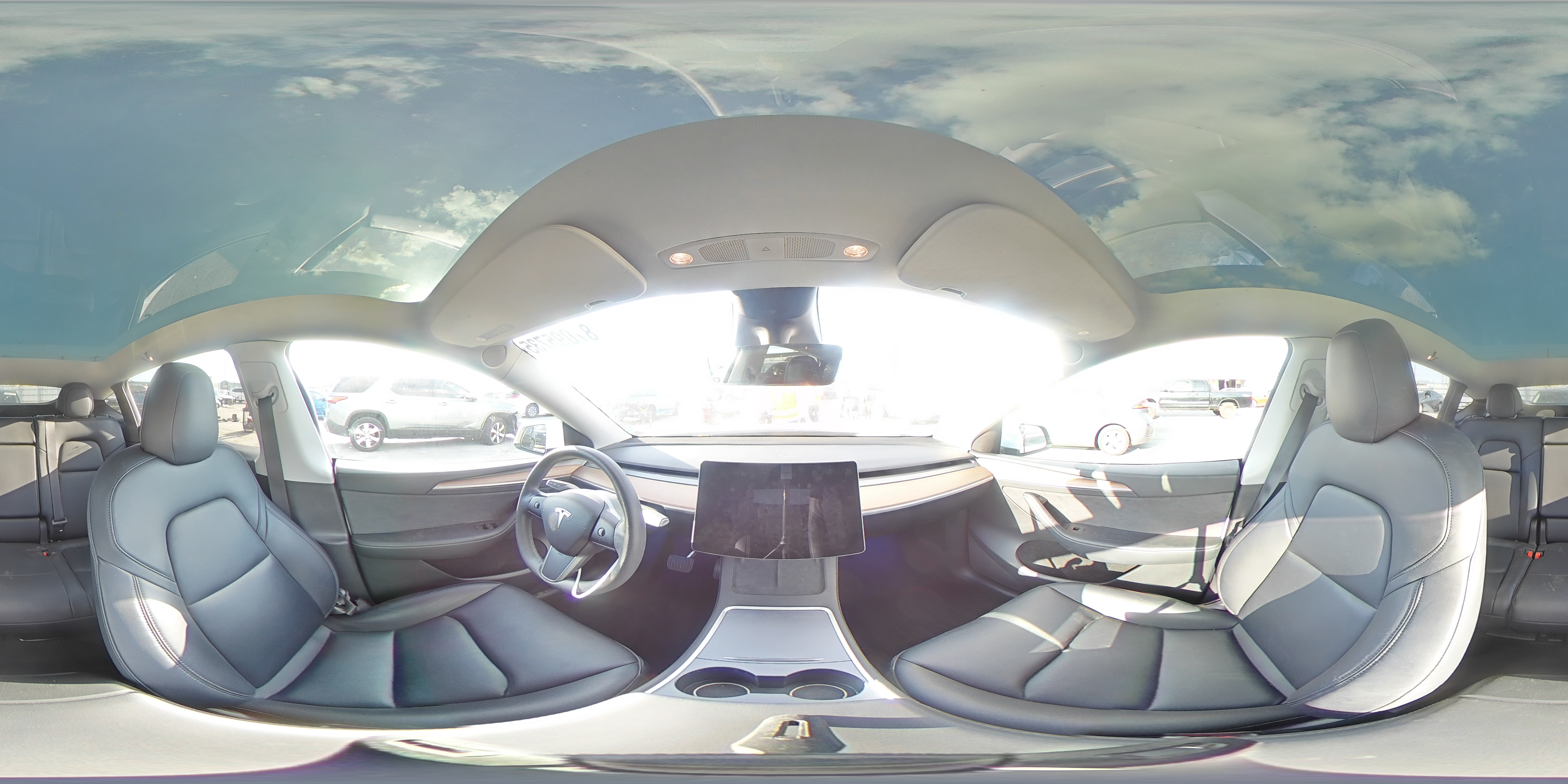 2022 Tesla Model Y VIN: 7SAYGAEE0NF540419 Lot: 87095735