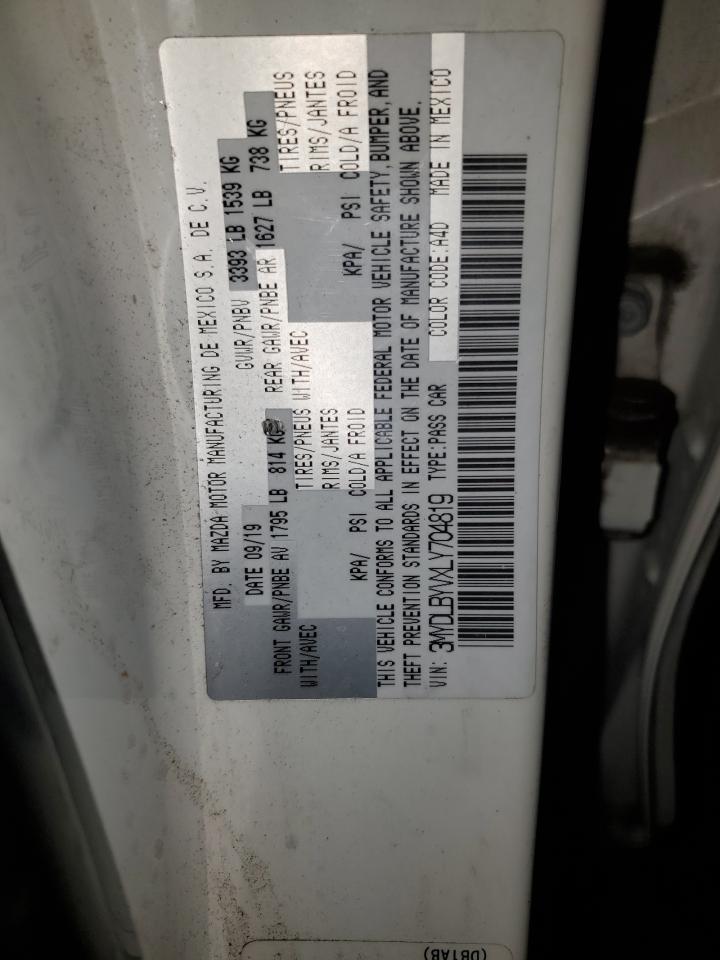 2020 Toyota Yaris L VIN: 3MYDLBYVXLY704819 Lot: 86749605